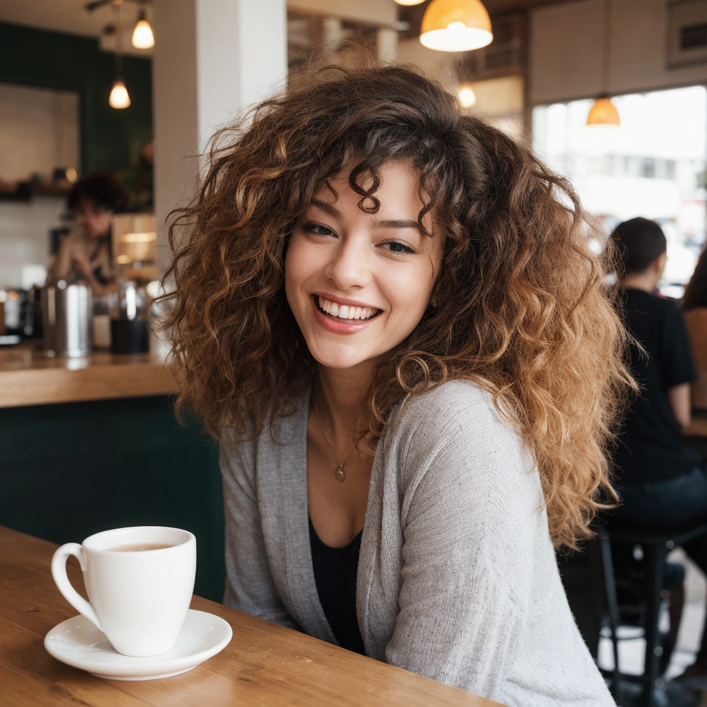 curly hair